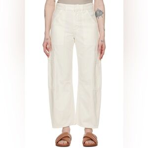 Citizens of Humanity White Marcelle Pant